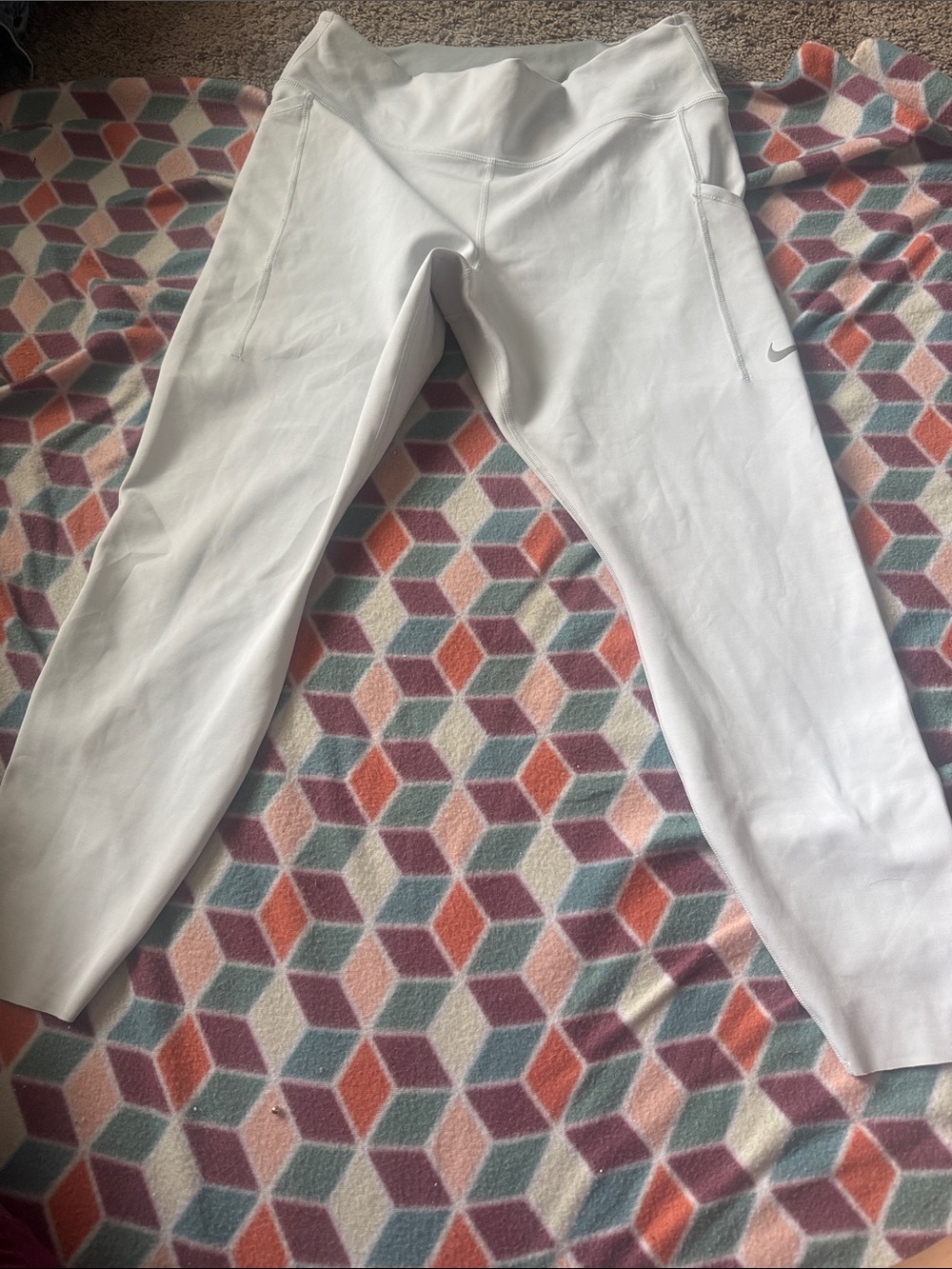 Nike Women’s Grey Leggings with Side Pockets
